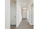 Inviting hallway with durable flooring leads to front door and interior spaces at 779 Old Station Pointe, Angier, NC 27501