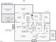 Detailed first floor plan showcasing the layout, including the kitchen, bedrooms, living room, and outdoor spaces at 817 Old Mill Rd, Chapel Hill, NC 27514