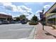 Street view of downtown with well-maintained sidewalks and a variety of shops and street parking at 92 Bluffside Ct, Pittsboro, NC 27312
