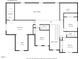 Upstairs floor plan displaying the bonus room, media area, bedrooms, and attic space at 101 Goldenthal Ct, Cary, NC 27519