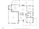 Detailed floor plan showing layout of the home including kitchen, bedrooms, living spaces, and garage at 101 Goldenthal Ct, Cary, NC 27519