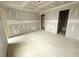 New construction bedroom features unfinished drywall and bare floor at 1103 Brookrun Dr, Oxford, NC 27565