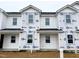New construction exterior shows siding and windows during construction phase at 1103 Brookrun Dr, Oxford, NC 27565