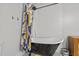 Elegant bathroom featuring a vintage-style clawfoot tub and subway tile at 1310 S 8Th St, Lillington, NC 27546
