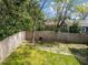 Large grassy backyard with a tall wooden fence creating a private outdoor space at 1515 E Jones St, Raleigh, NC 27610