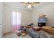 Modest bedroom with window and good natural light will require some organization and clean up at 153 Glenn Oak Dr, Sanford, NC 27332