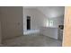 Unfinished living room showing large open space with vaulted ceiling at 1565 Pecan Drive # 30, Nashville, NC 27856