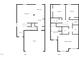 Floor plan showcasing the layout of the home, including living spaces and bedrooms at 2053 Alderman Way, Creedmoor, NC 27522