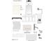 A design board showcasing bathroom fixtures and finishes, including subway tile, shower fixtures, and a white vanity at 2603 Vineyard St, Durham, NC 27707