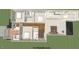 Second-floor plan shows bedroom layout and bathroom configuration with design, size, and flow at 2603 Vineyard St, Durham, NC 27707