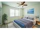 Calming bedroom featuring natural light, soft decor, and a comfortable bed, perfect for relaxation at 310 Shale Creek Dr, Durham, NC 27703