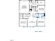 Second floor layout with a primary suite, three additional bedrooms, and a loft area at 3162 Armeria Dr, Apex, NC 27502