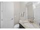 Bathroom featuring granite counters and a white vanity at 416 Holding Creek Dr, Wake Forest, NC 27587