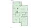 Detailed floorplan of the second floor showcasing bedrooms and bathrooms at 416 Holding Creek Dr, Wake Forest, NC 27587
