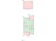 Detailed floorplan showcasing the layout of the first floor at 416 Holding Creek Dr, Wake Forest, NC 27587