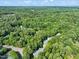 Aerial shot featuring condo buildings nestled within a lush, green landscape, highlighting the tranquil and private setting at 4601 Timbermill Ct # 302, Raleigh, NC 27612