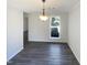Inviting dining room with great light at 5605 Christie Ln, Durham, NC 27713