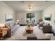 Bright living room features plush furniture and decor, creating a comfortable and inviting space at 5605 Christie Ln, Durham, NC 27713