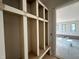 Mudroom with wooden built-ins offers a practical space for storage and organization at 95 Cherry Bark Dr, Youngsville, NC 27596