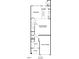 First floor plan featuring a kitchen, breakfast area, Gathering room, powder room, entry, porch, and 1 bay garage at 1247 Hammond Dr, Mebane, NC 27302