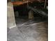 This crawl space has insulated pipes and a vapor barrier at 132 Waiters Way Way, Youngsville, NC 27596
