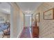 The entryway features a long hallway leading to the front door and the rest of the house at 1410 Briardale Ln, Durham, NC 27712