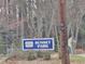 Community sign indicating the entrance to Rocky Mount's Sunset Park at 1522 W Thomas St, Rocky Mount, NC 27804