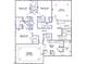 Second floor plan with primary suite, three bedrooms, and a bonus room at 20 Bold Dr, Youngsville, NC 27596