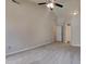 Spacious bedroom featuring a ceiling fan, neutral carpet, and ample natural light at 3501 Kensett Way, Raleigh, NC 27616