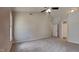 Large bedroom with neutral carpet, vaulted ceiling, and plenty of natural light at 3501 Kensett Way, Raleigh, NC 27616