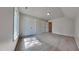 Bedroom exhibiting neutral carpet, white trim, and a large window for ample sunlight at 3501 Kensett Way, Raleigh, NC 27616