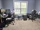 Bedroom features a large window with carpet floors at 4116 Tall Pine Dr, Franklinton, NC 27525