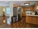 Open kitchen seamlessly connects to the bright living space, creating an inviting area at 4116 Tall Pine Dr, Franklinton, NC 27525