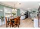 Eat-in kitchen featuring modern appliances, granite countertops, and ample cabinetry at 412 Winterlocken Dr, Sanford, NC 27330