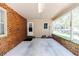 Covered patio attached to the home at 412 Winterlocken Dr, Sanford, NC 27330