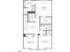 This second-floor plan reveals the Primary suite, bedrooms, and bathrooms layout at 628 Brittany Ct, Durham, NC 27703