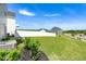 Spacious backyard with green grass, privacy fence, and new landscaping at 653 Corvair Ln, Wendell, NC 27591