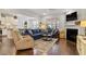Inviting living room with a fireplace, comfortable seating, and abundant natural light creating a cozy atmosphere at 109 Shale Creek Dr, Durham, NC 27703
