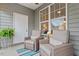 Relaxing porch with comfortable seating, natural light, and lovely views at 109 Shale Creek Dr, Durham, NC 27703