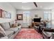 Cozy living room with comfortable seating, stylish decor, and warm natural light at 1094 Ambergate Sta, Apex, NC 27502