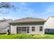 Image of a screened in porch and backyard at 1301 Elliott Ridge Ln, Morrisville, NC 27560