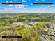 Aerial view showcasing the neighborhood, nearby amenities, and the home's location at 2223 Winston Cir, Apex, NC 27502