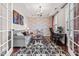 Cozy living room with decorative wallpaper and modern decor at 240 Swann Trl, Clayton, NC 27527