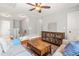 Open living room area with comfortable seating and hardwood floors at 240 Swann Trl, Clayton, NC 27527
