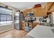 Functional kitchen with stainless steel appliances and plenty of counter space at 2816 Delco Ct, Raleigh, NC 27610