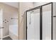 Bathroom with shower and tub combo at 286 Sea Mist Dr, Sanford, NC 27332