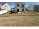 Sodded backyard featuring a covered patio, perfect for outdoor entertaining and relaxing near the house at 37 Furley St., Homesite 38, Sanford, NC 27330