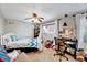 Spacious bedroom with a cozy bed, study desk, and ample natural light at 3923 Wendy Ln, Raleigh, NC 27606