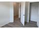 Bright bedroom shows doors to various parts of the house at 4012 Kingcraig Ln, Zebulon, NC 27597