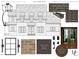 Exterior elevation showing weathered wood shingles, bronze metal roof, brick and black trim at 5107 Hearth Dr, Raleigh, NC 27609
